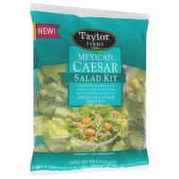 Taylor Farms Salad Kit, Caesar, Mexican Style - 9.55 Ounce 