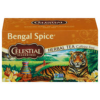 Celestial Seasonings Herbal Tea, Bengal Spice, Caffeine Free, Tea Bags - 20 Each 