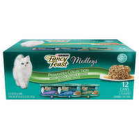 Fancy Feast Cat Food, Gourmet, Primavera Collection, Assorted - 12 Each 