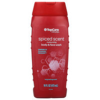 TopCare Body & Face Wash, Moisturizing, Spiced Scent