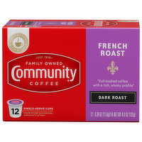 Community French Roast Dark Roast Coffee Single-Serve Cups