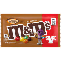 M&M's Chocolate Candies, Caramel Cold Brew, Share Size - 2.83 Ounce 