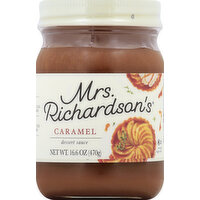 MRS RICHARDSONS Dessert Sauce, Caramel - 16.6 Ounce