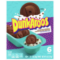 DunkAroos Chocolate Cookies & Chocolate Chip Frosting - 6 Each 