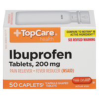 TopCare Ibuprofen, 200 mg, Caplets