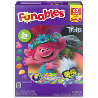 Funables Fruit Snacks, Trolls - 22 Each 