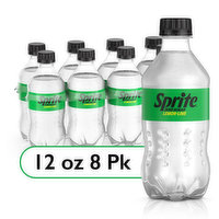 Sprite  Sugar Lemon Lime Diet Soda Pop Soft Drinks - 8 Each 