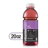 Vitaminwater Water Beverage, Fruit Punch Flavored, Revive - 20 Ounce 