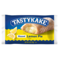 Tastykake Pie, Lemon Flavored, Glazed