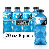 Powerade Sports Drink, Mountain Berry Blast - 20 Ounce 