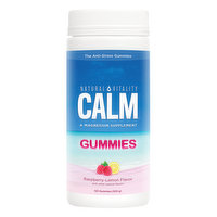 Calm Magnesium Supplement, Gummies, Raspberry-Lemon Flavor - 120 Each