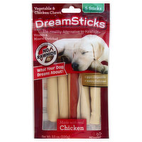 DreamBone Chews, Vegetable & Chicken, Dreamsticks