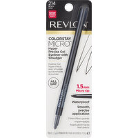 Revlon Eyeliner Gel, Waterproof, Black 214 - 0.008 Ounce 