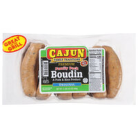 Cajun Boudin, Premium, Original, Family Pack - 2 Pound 