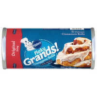 Pillsbury Cinnamon Rolls, Deluxe, Original Icing, Flaky - 5 Each