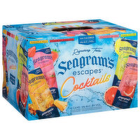 Seagram's Escapes Cocktails, Assorted - 12 Each 