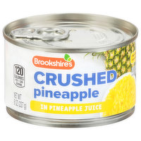 Brookshire's Pineapple, Crushed, in Pineapple Juice - 8 Ounce 