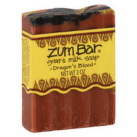 ZUM BAR Soap, Goat's Milk, Dragon's Blood - 3 Ounce 