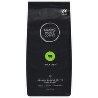 Kicking Horse Coffee Coffee, Organic, Ground, Dark Roast, Kick Ass - 10 Ounce 