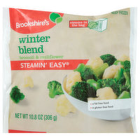 Brookshire's Broccoli & Cauliflower, Winter Blend - 10.8 Ounce 