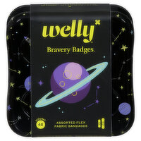 Welly Bandages, Assorted Flex Fabric - 48 Each