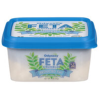 Odyssey Feta, Reduced Fat, Crumbled - 4 Ounce 