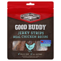 Good Buddy Dog Treats, Jerky Strips, Real Chicken Recipe