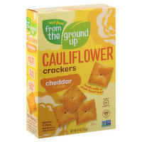 From the Ground Up Cauliflower Crackers, Cheddar Flavor