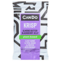 CanDo Protein Bar, Plant-Based, Almond Butter & Blackberry Jelly - 1.59 Ounce 