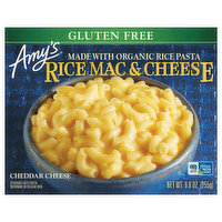 Amy's Amy's Frozen Rice Mac & Cheese, Gluten Free, Non-GMO, 9 oz.