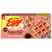 Kellogg's Street Waffles, Buttery Maple Flavor, Belgian-Style - 7.76 Ounce 