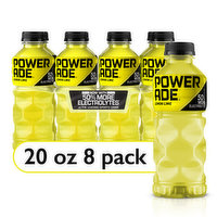 Powerade Sports Drink, Lemon Lime - 8 Each 