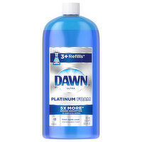 Dawn Ultra Dishwashing Foam, Fresh Rapids Scent, Platinum - 30.9 Fluid ounce