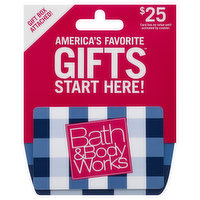 Bath & Body Works Gift Card, $25 - 1 Each 