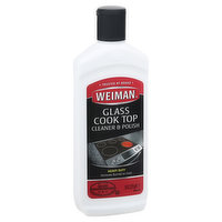 Weiman Cleaner & Polish, Glass Cook Top, Heavy Duty - 10 Ounce 