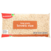 Brookshire's Brown Rice, Long Grain - 16 Ounce 