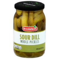 Brookshire's Sour Dill Whole Pickles - 16 Ounce 