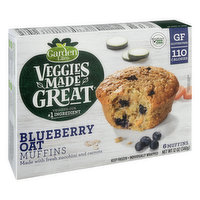 Veggies Made Great Muffins, Blueberry Oat - 6 Each