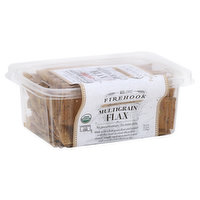 Firehook Crackers, Organic, Multigrain Flax, Baked