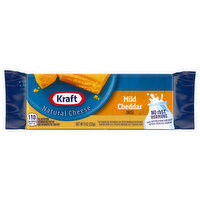 Kraft Cheese, Cheddar, Mild - 8 Ounce 