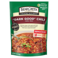 Bear Creek Country Kitchens Chili Mix, Darn Good Chili, Family Size - 8.8 Ounce 