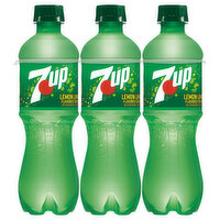 7-UP Soda, Lemon Lime Flavored, 6 Pack