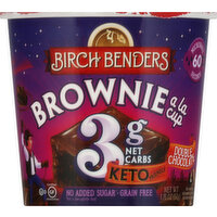 Birch Benders Brownie a La Cup, Double Chocolate