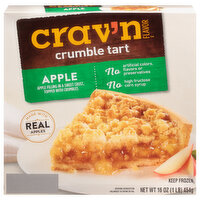 Crav'n Flavor Crumble Tart, Apple - 16 Ounce
