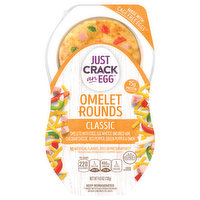 Just Crack an Egg Omelet Rounds, Classic - 4.6 Ounce 
