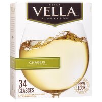 Peter Vella Chablis White Wine 5L - 5 Litre 