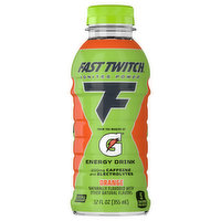 Fast Twitch Energy Drink, Orange - 12 Fluid ounce 