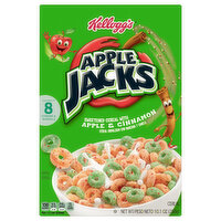 Apple Jacks Cereal, Apple & Cinnamon - 10.1 Ounce