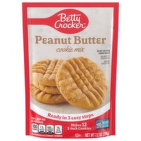 Betty Crocker Cookie Mix, Peanut Butter - 7.2 Ounce 