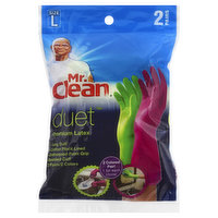 Mr. Clean Gloves, Premium Latex, Large - 2 Each